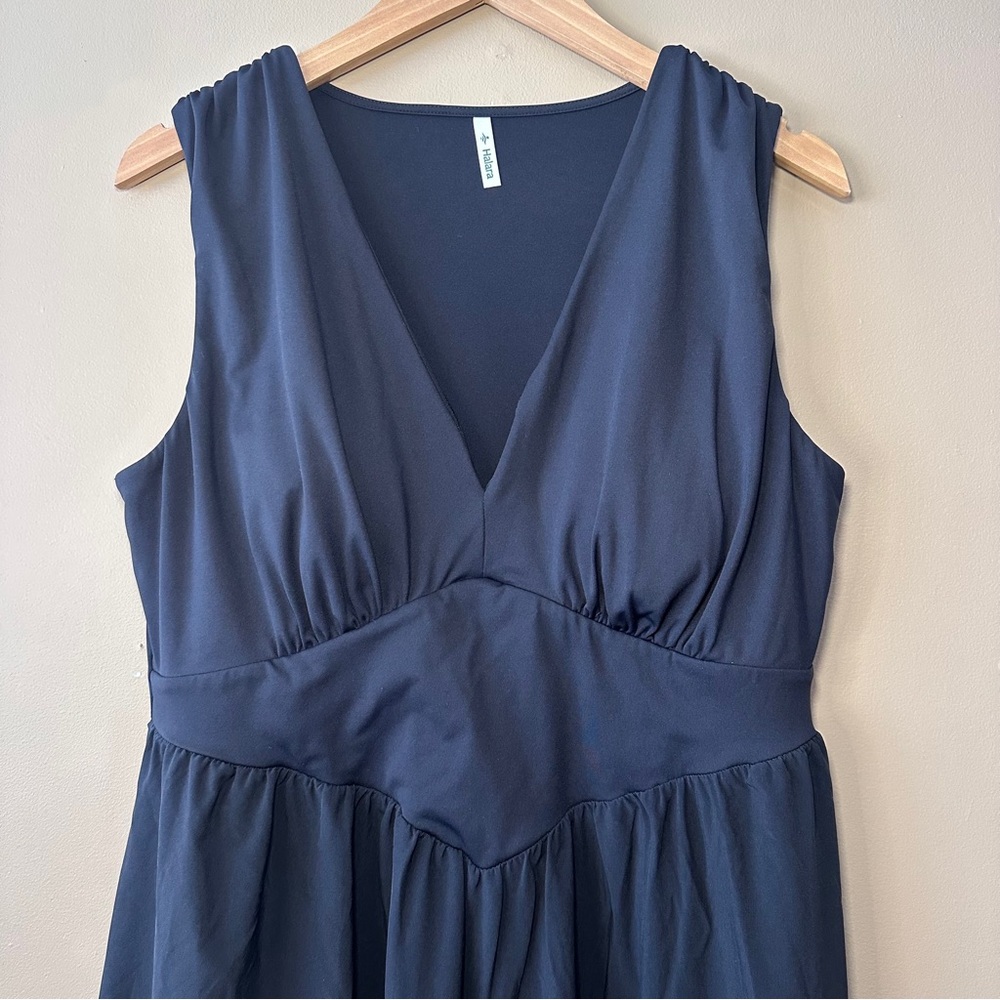 Halara Black Sleeveless Maxi Dress, Built-in Bra, Comfy, Sporty, Active - Picture 3 of 10